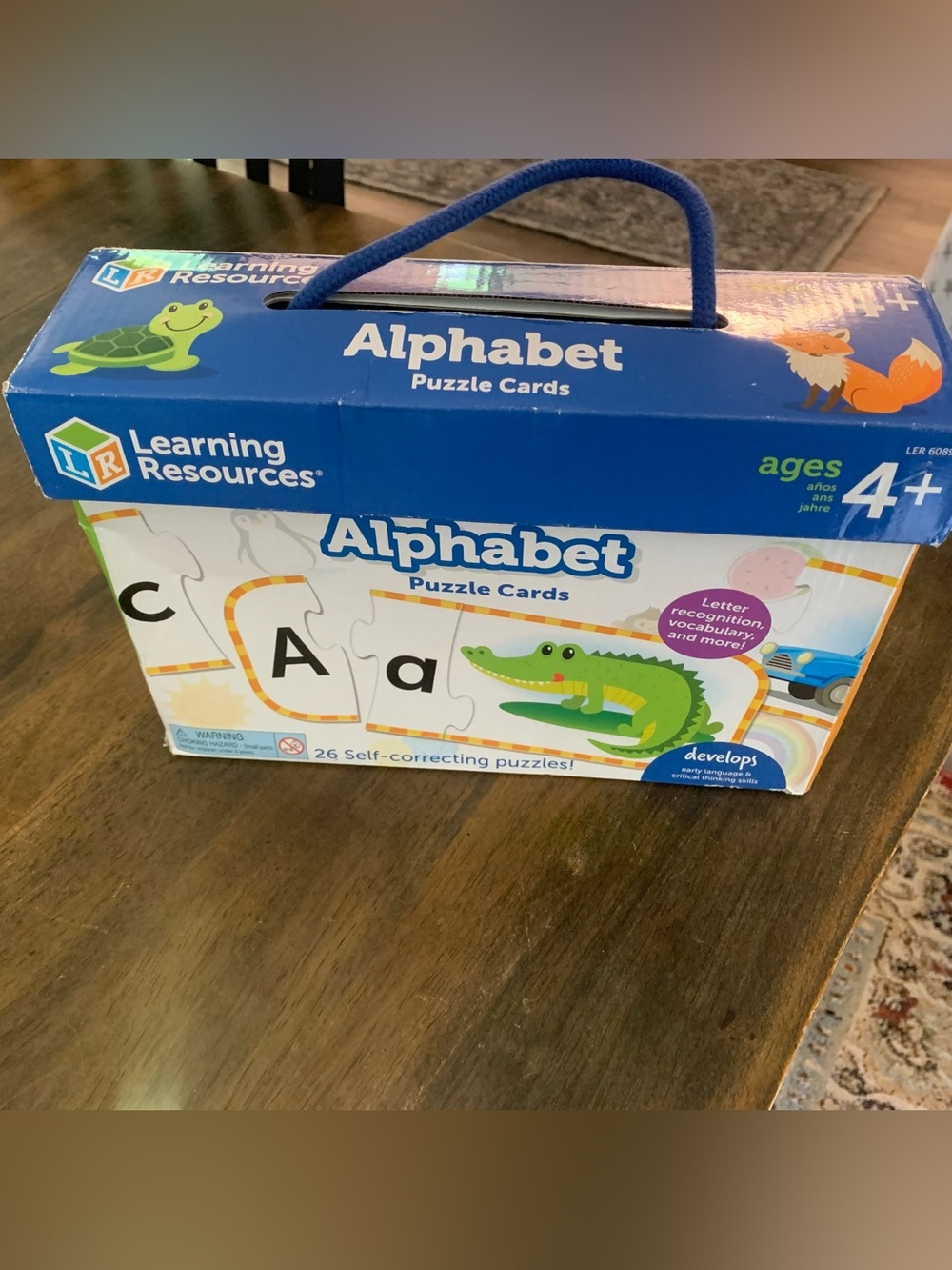 Alphabet Puzzle Cards - great for homeschool